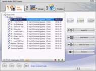 Apollo Audio DVD Creator screenshot